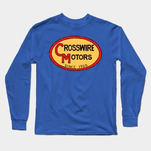 Crosswire Motors (front & back) Long Sleeve T-Shirt